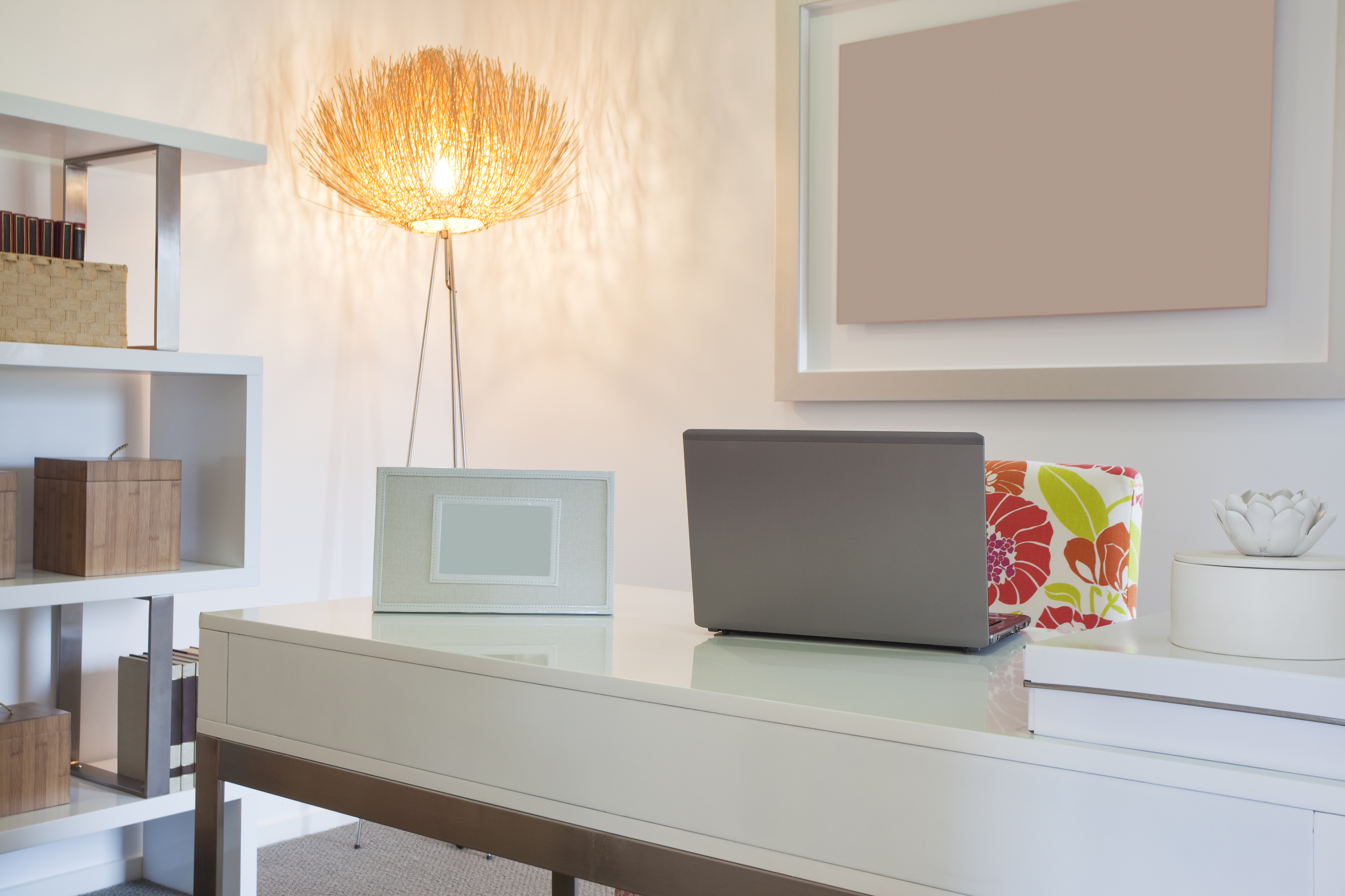 Home Office in modern townhouse